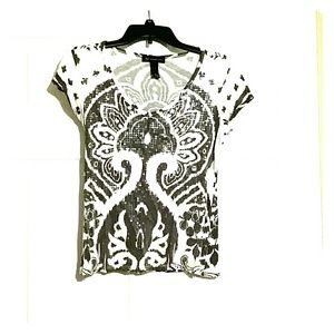 International ConceptsPatterned short sleeve shirt